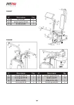 Preview for 42 page of FITFIU FITNESS GYM-300 Instruction Manual