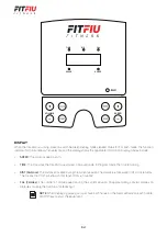 Preview for 54 page of FITFIU FITNESS MC-180 Instruction Manual