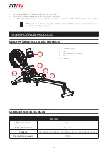 Preview for 4 page of FITFIU FITNESS RA-300 Instruction Manual