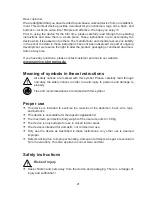 Preview for 21 page of Fitmaxx HP12528A Instruction Manual