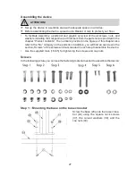 Preview for 27 page of Fitmaxx HP12528A Instruction Manual