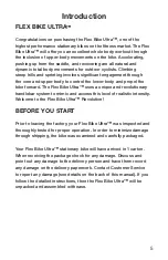 Preview for 5 page of Fitnation Flex Bike Ultra Instruction Manual