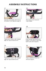 Preview for 12 page of Fitnation Flex Bike Ultra Instruction Manual