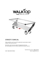 Предварительный просмотр 1 страницы FITNEFF WalkTop Owner'S Manual