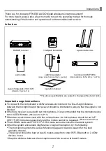 Preview for 3 page of FITNESS AUDIO DX6-DR Operation Manual