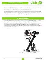 Preview for 11 page of Fitness Benelux virtufit User Manual