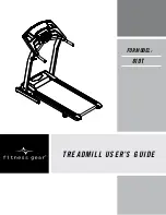 fitness gear 810T User Manual preview