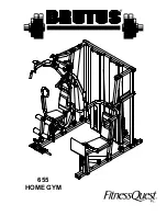 Предварительный просмотр 1 страницы Fitness Quest Brutus 655 Owner'S Manual