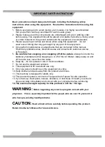 Preview for 6 page of Fitness Reality AIR WALKER 2409 Owner'S Manual