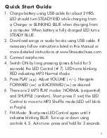 Preview for 3 page of Fitness Technoligies UWaterG5 Owner'S Manual