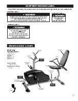 Preview for 4 page of FITNESSQUEST EDGE 288r Owner'S Manual