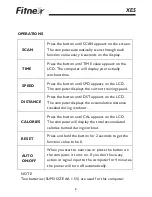 Preview for 10 page of Fitnex B:08 User Manual