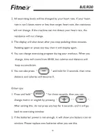 Preview for 15 page of Fitnex B:08 User Manual