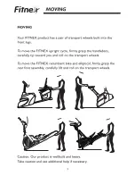 Preview for 5 page of Fitnex ber30 User Manual