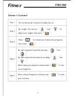 Preview for 16 page of Fitnex T60 User Manual