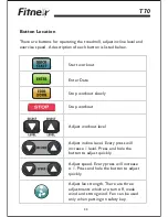 Preview for 22 page of Fitnex T60 User Manual