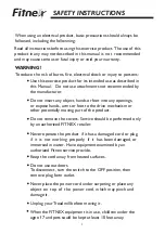 Preview for 3 page of Fitnex X5 Manual