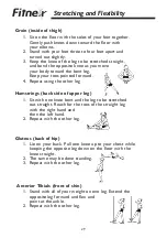 Preview for 31 page of Fitnex X5 Manual