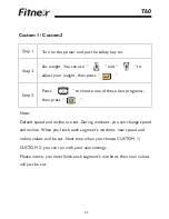 Preview for 8 page of Fitnex XT5 Manual