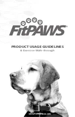 Предварительный просмотр 1 страницы FitPAWS Balance Donut Product Usage Manual