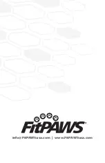 Предварительный просмотр 32 страницы FitPAWS Balance Donut Product Usage Manual