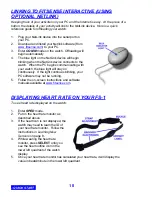 Предварительный просмотр 15 страницы FitSense FS-1 Athlet'S Manual