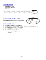 Предварительный просмотр 27 страницы FitSense FS-1 Athlet'S Manual