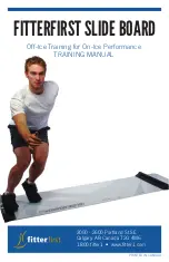 FitterFirst SLIDE BOARD Training Manual preview