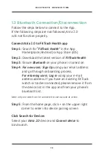 Preview for 12 page of FitTrack Atria 2.0 User Manual