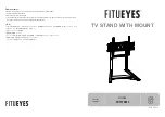 Предварительный просмотр 1 страницы FITUEYES F01F1461L Manual