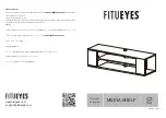 Preview for 1 page of FITUEYES MEDIA SHELF Quick Start Manual