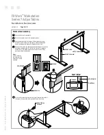 Preview for 2 page of FitWork Walkstation A7TG660606H Installation Instructions Manual