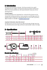 Preview for 3 page of FIVE OCEANS ATLANTIC 600 Owner'S Manual