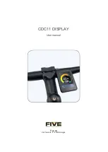 Five CDC11 User Manual preview