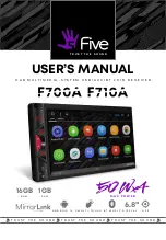 Five F700A User Manual preview