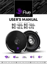 Five SC-420 User Manual preview