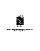 Preview for 1 page of FiveFish VT-73 Assembly Manual