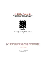 FiveFish X-12 User Manual предпросмотр