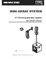 Предварительный просмотр 1 страницы FiveO DF12A Owner'S Manual