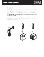 Предварительный просмотр 5 страницы FiveO DF12A Owner'S Manual