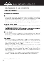 Preview for 10 page of FiveO EVE 10FXi Owner'S Manual