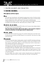 Preview for 10 page of FiveO EVE10FX Owner'S Manual