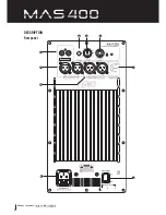 Preview for 8 page of FiveO MAS400 Owner'S Manual