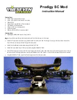 Preview for 1 page of FIVESEVEN DESIGNS Prodigy SC Mod Instruction Manual