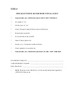 Preview for 12 page of FiveStar PN287-BW Installation Instructions Manual