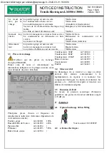 Preview for 15 page of FIXATOR LM300S+ Instruction Manual