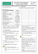 Preview for 4 page of FIXATOR LM500+ Instruction Manual