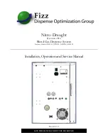 Fizz Nitro-Draught ND0101 Installation, Operation And Service Manual предпросмотр