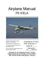 FK-Lightplanes FK 9 ELA Manual preview
