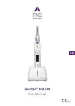 FKG Rooter X3000 User Manual preview